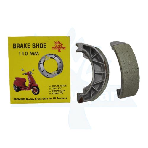 BRAKESHOE 110 MM WITH BOX YELLOW (093b)
