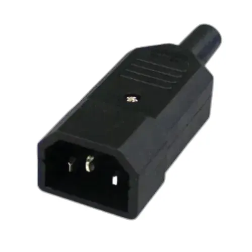IEC CABLE MOUNT MALE CONNECTER (00e1)